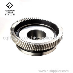 type of gear cutting tools Module 1 to 8 gear shaper cutters with disc shank or hub type involute gear shaping tool