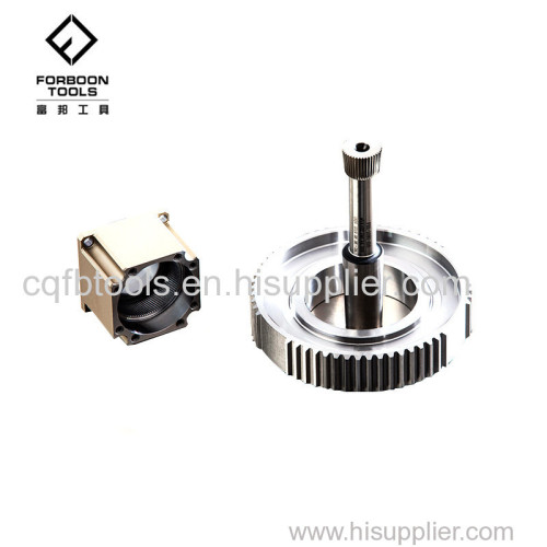 disc type straight tooth gear shaper cutter with R supplier for gear shaping tool