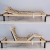 European style birch wood slat Adjustable Bed base bed frame