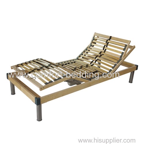 Konfurt Brich Adjustable Bed Slats Design Furniture 5 Zones Comfortable Wooden Bed Adjustable Slatted Bed Base