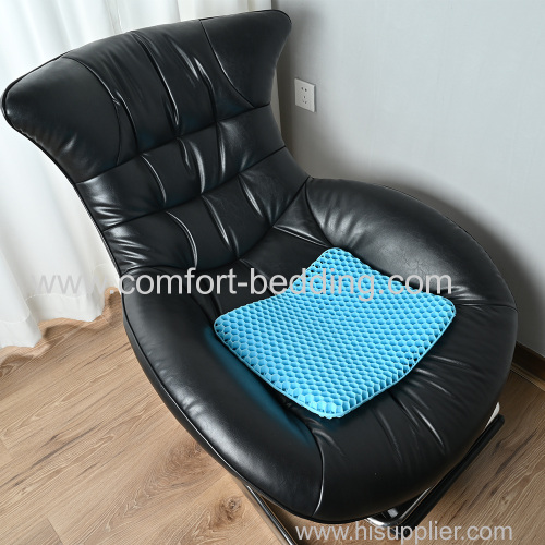 Gel Seat Cushion Cooling Egg Gel Non-Slip Honeycomb For Car With Breathable Chair Seat