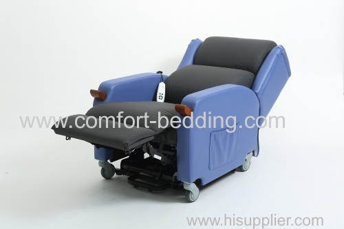 Konfurt Wholesale Electric Recliner Lift Blue Chair With Massage Chair Best Recliner leisure Sofa Chair