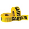 3&quot;x1000feetx4mil Yellow Caution Tape PE Non-Adhesive (Yellow Background with Black &quot;Caution&quot; Printing)