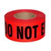 3&quot;x200 feet (3&quot;x60M) Red Danger Barricade Tape (&quot;Danger DO NOT ENTER&quot; Black Printing) PE Non-Adhesive Tape