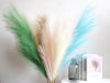 artificial reed synthetic grass decorative flower wall artificial large fluffy big faux artificial pampas grass