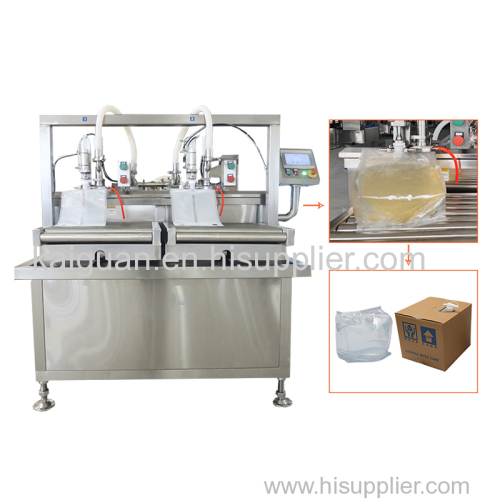 Semi-Automatic Cheertainer Filling Machine for Vertical Bag In Box