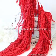 Wholesale 3pcs Wedding Decorations Plant with Long Stem Preserved Flower Bouquet Hanging Preserved Amaranthus