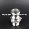 Stainless Steel Cam Grooves Type F Male Adapter