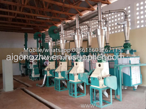 Maize meal mill machine corn grinding meal machine all grain flour making machine