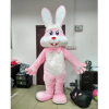 Optimal Vision Cool Inside Big Ear Pink Bunny Mascot Costume for Easter