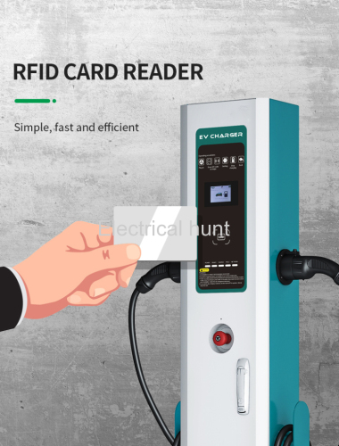 New Design EV Charger Double Gun 22kw Wallbox for Electric Vehicle Charging Stations