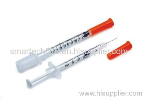 Insulin Syringe with Fixed Needle 0.3ml 0.5ml 1ml