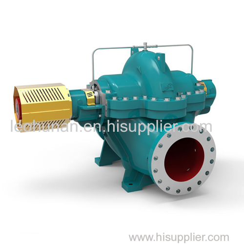 Electric Large Flow Double Suction Horizontal Split Case Centrifugal Water Pump