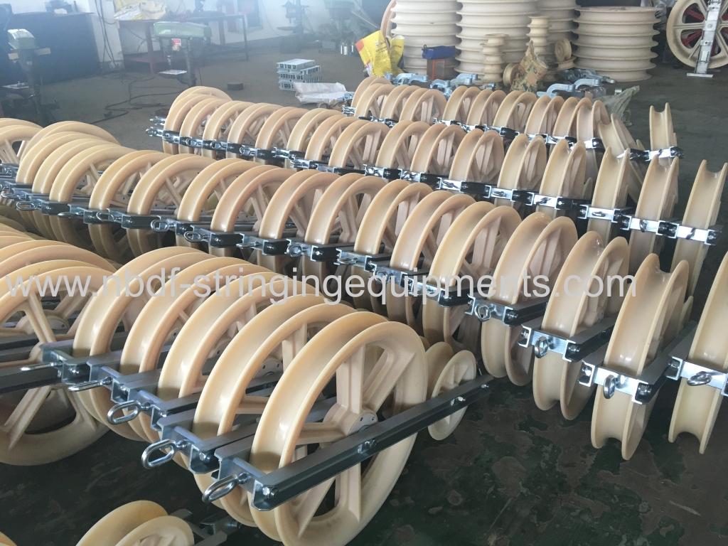 Single Conductor Stringing Pulley Blocks exported to Europe