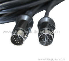 Kenwood CD Changer Cable 13PIN Male to Male with Lock