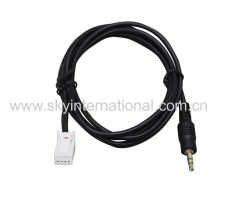 AUX cable for Nissan 8PIN to 3.5mm car audio cable