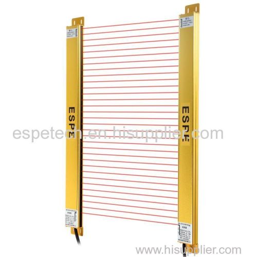 Hand Protection 700mm Height 39*15mm AOI Equipment Protection Compact Safety Light Curtain Sensor