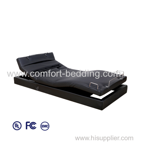 Konfurt Hi-Low adjustable bed Single Queen King Size Head and Foot control wire and wireless controller with Bed Skirt