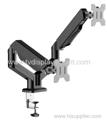 MOUNTUP Dual Monitor Wall Mount Fully Adjustable Monitor Arm For Flat LCD TV Screen Bracket