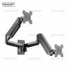 MOUNTUP Dual Monitor Wall Mount Fully Adjustable Monitor Arm For Flat LCD TV Screen Bracket