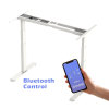 Mobile Phone APP Blue Tooth Control Ergonomic Electric Height Adjustable Lift Up Sit Standing Desk Home Office Desk