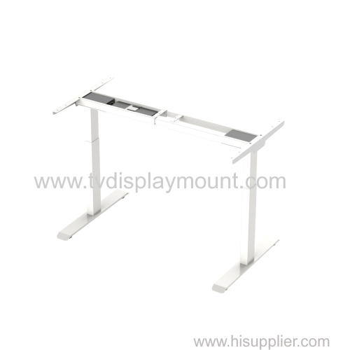 Office furniture computer height adjustable electric desk sit stand desk electric frame lifting smart desk