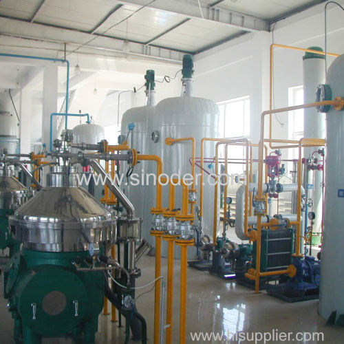 Physical Continuous Type Edible Oil Refinery Plant