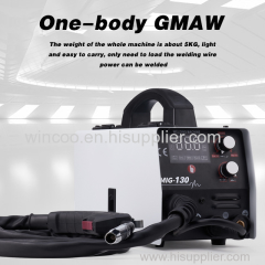 WINCOO mig welder 4 in 1 functional machine with solid wire and fluc cored wire