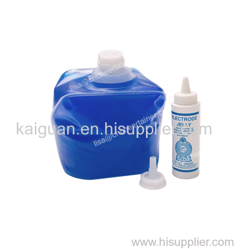 5L Medical Ultrasound Gel Container 1.25 Gallons Cubitainer