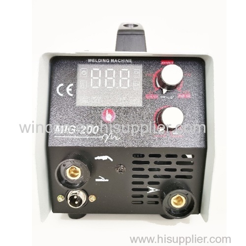 WINCOO mig welder gas and gasless type with solid wire and fluc core wire