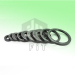 double lips one spring Full rubber wrap whole skeleton oil seal