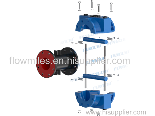 Pneumatic Pinch Valve with Pneumatic Postioner