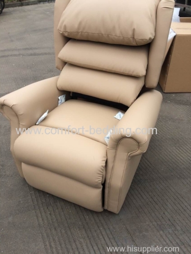 Konfurt Factory Sale Multi Fabric Dual Okin Motor Sofa Recliner Lift Chair Sofa