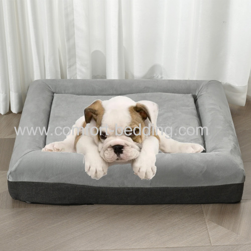 Konfurt Double Sided Dog Sofa Bed Pet Beds Accessories Pet Nest Rectangle Dog Cat Pet Bed