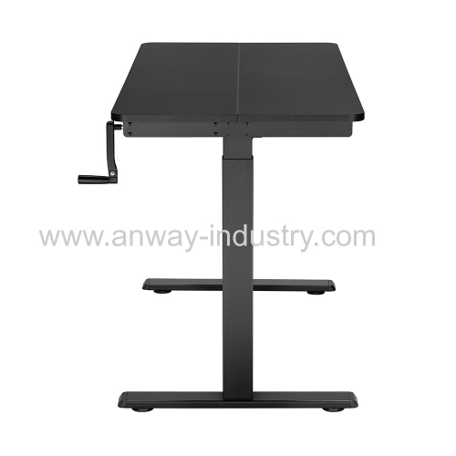 Standing modern ergonomic sit-stand smart office furniture desk manual adjustable executive office table desk