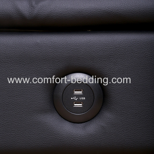 Konfurt Hot Sale Electric Base Adjustable lift Bed Pillow Tilt USB charging massage led lighting with German Okin Motors