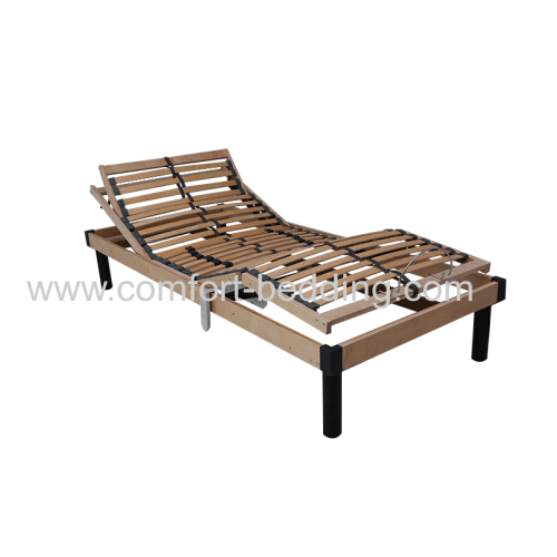 Konfurt Factory Price Bedroom Furniture Double Carbon Steel Slatted Bed Frame Metal Parts