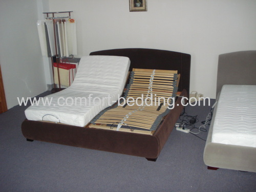 Konfurt Brich King Size Adjustable Bed with latex mattress