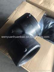 PE Pipe Electrofusion Fittings Electro Fusion Bend 90 Degree Elbow 160mm 110mm