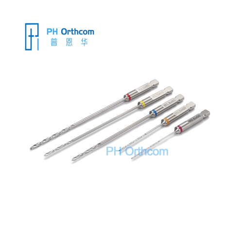 Drill Bits with AO quick-coupling connection Orthopedic Surgical Instruments
