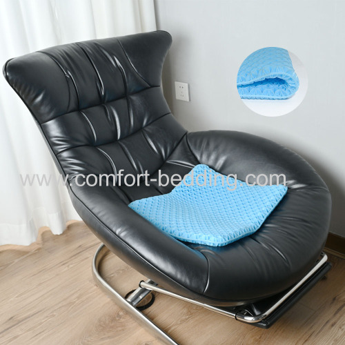 Konfurt Hot Selling Breathable Double Layer Non-Slip Cooling TPE Egg Gel Seat Cushion for Office Chair