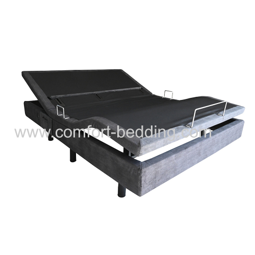 Konfurt Okin Refined Massage Adjustabe Bed Lumbar Support with Bed Skirt