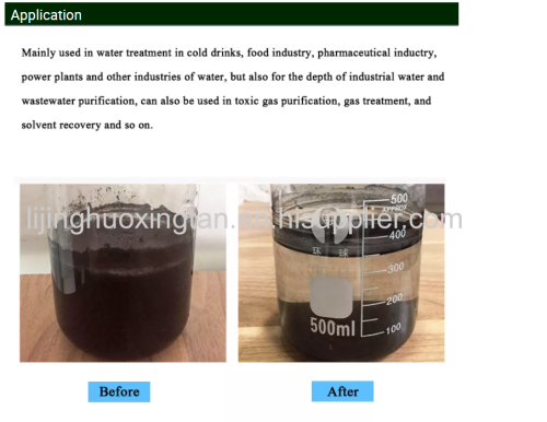 Industry chemicals wood based activated carbon powder with excellent decoloring power