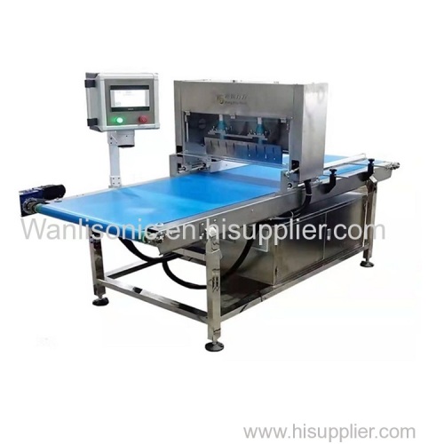 Food Industry Ultrasonic Customized Chocolate Cube Cutting Machine Roundcake Cutter