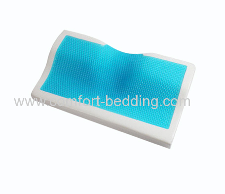 Konfurt Cooling Gel memory foam pillow Gel Contour Memory Foam Pillow PU foam Mold Memory Foam in Summer