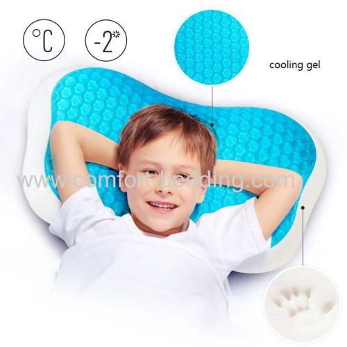 Konfurt Baby Gel Memory Foam Pillow Contour Cooling Baby Pillow