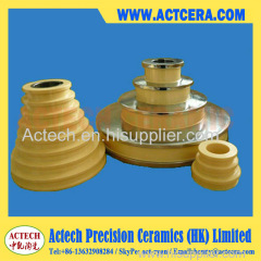 Ceramic ring for wire drawing machine