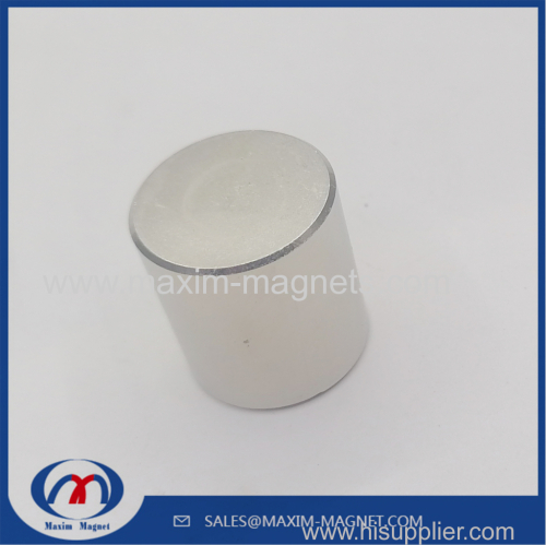 Super strong neodymium cylinder magnets disc magnet N45 permanent magnet