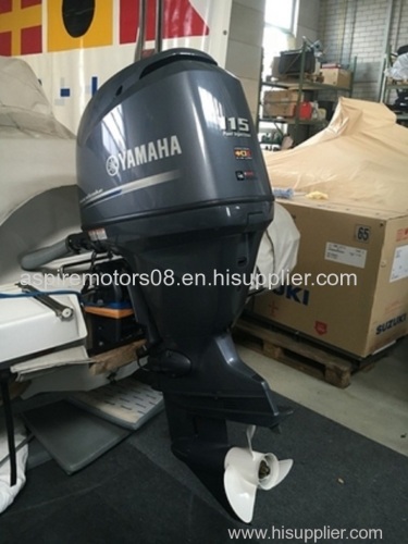 Slightly used Yamaha 115HP 4 Stroke Outboard Motor Engine