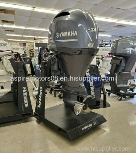 Slightly used Yamaha 200HP 4 Stroke Outboard Motor Engine